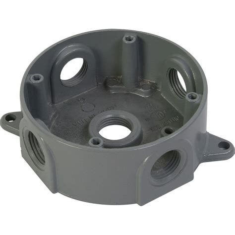 round junction box 4 inch 2 inch deep|4 inch round electrical box.